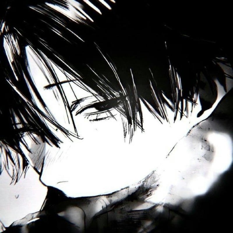 Sad boy pfp aesthetic silhouette rain moody scene