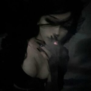 Shadow cloak character with glowing eyes badass pfp