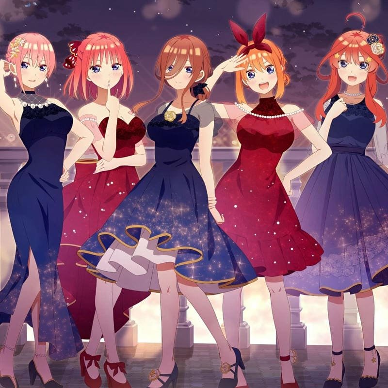 Soft anime aesthetic quintessential quintuplets pfp visual inspiration
