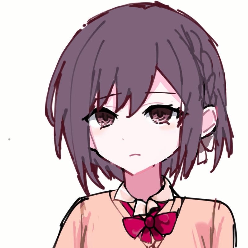Soft anime edit pink Ena Shinonome pfp design