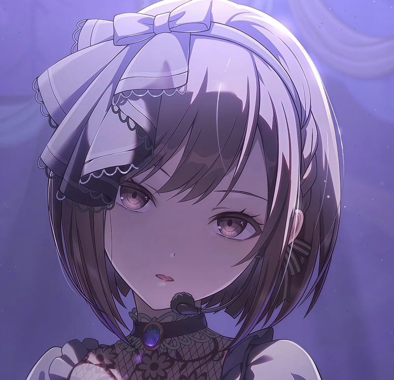 Soft feminine vibe pink Ena Shinonome pfp style