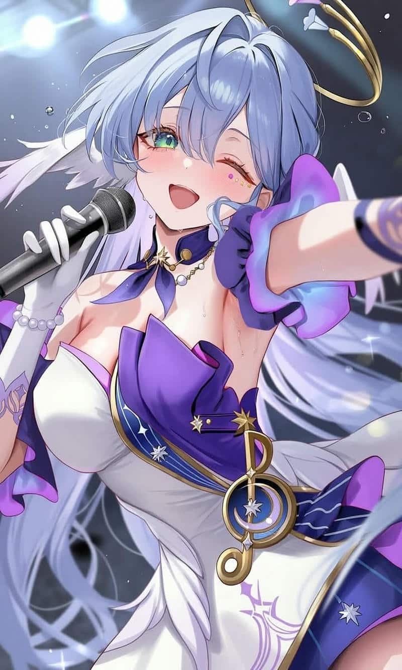 Soft idol aesthetic Robin pfp HSR for profiles