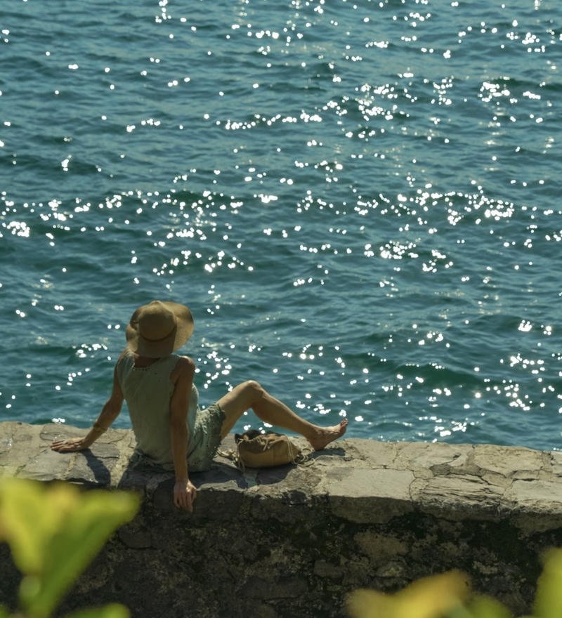 Soft pastel sea sunset styled beautiful ocean aesthetic pfp