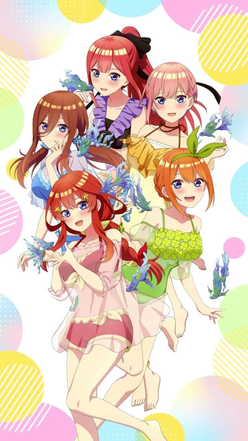Stylish anime girl icons quintessential quintuplets pfp aesthetic