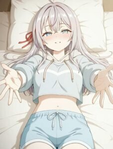 Stylish anime profile picture concept featuring Alya character alya pfp anime