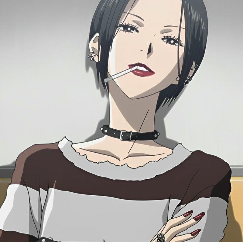 Stylish punk vibe portrait featuring Nana Osaki nana anime pfp
