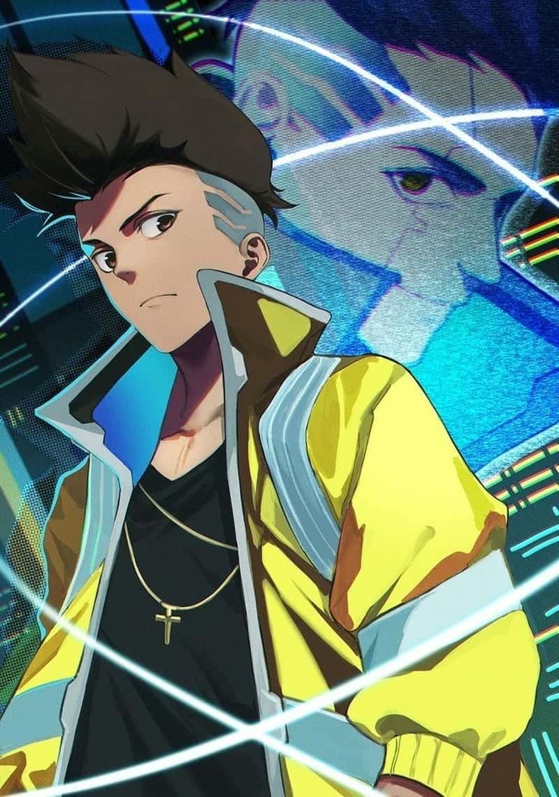 Stylish sci fi aesthetic David cyberpunk pfp ideas