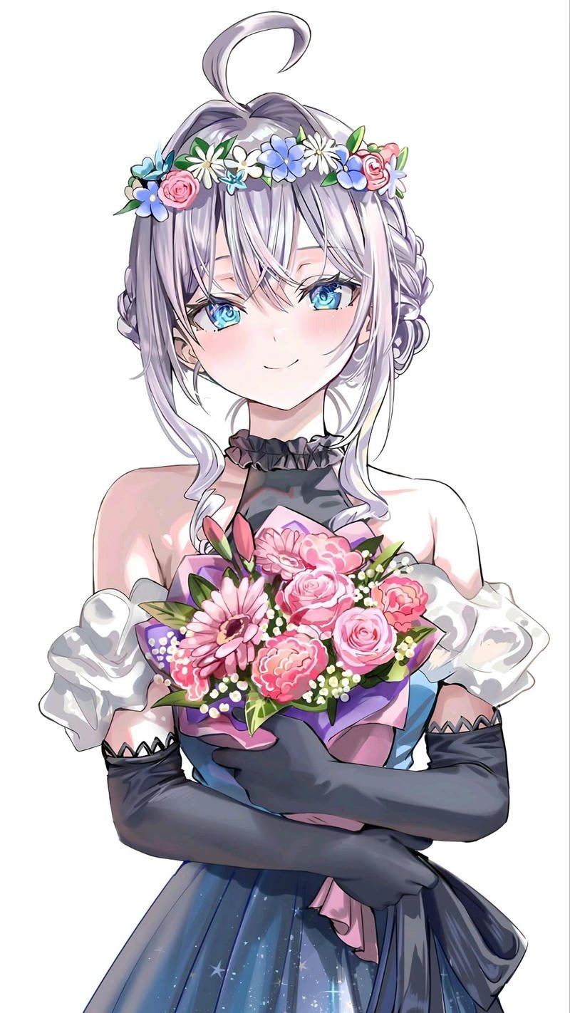 Sweet smiling anime girl Alya portrait perfect alya pfp anime