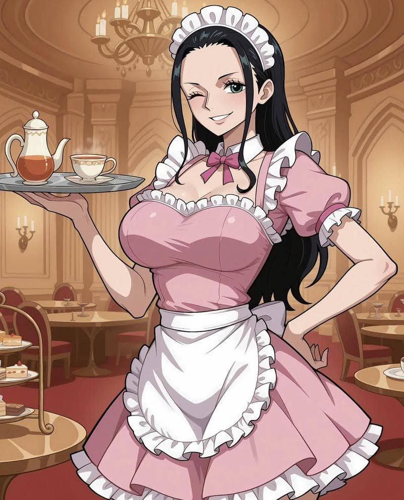 Timeless anime beauty captured in Nico Robin pfp