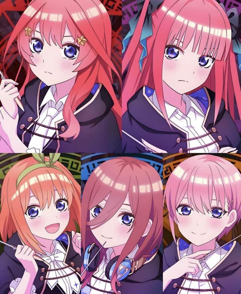 Your next anime avatar quintessential quintuplets pfp inspiration
