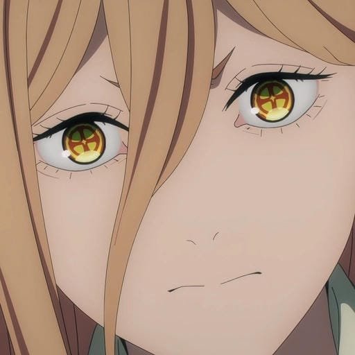 anime character inspired power pfp profile icon