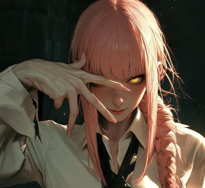 anime fighter portrait intense glowing aura anime 4k pfp