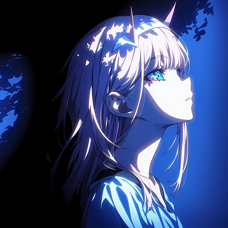 anime girl portrait soft pastel colors anime 4k pfp profile