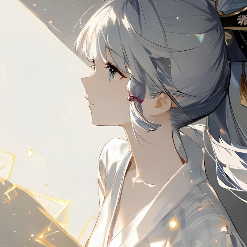 anime samurai portrait with wind effect anime 4k pfp profile picture