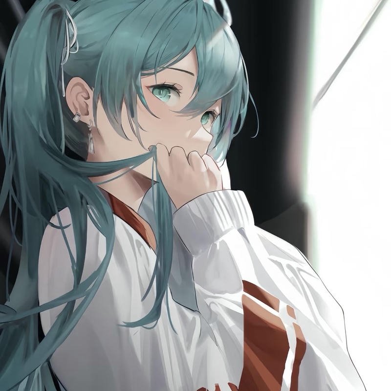 anime warrior portrait with glowing sword anime 4k pfp aesthetic