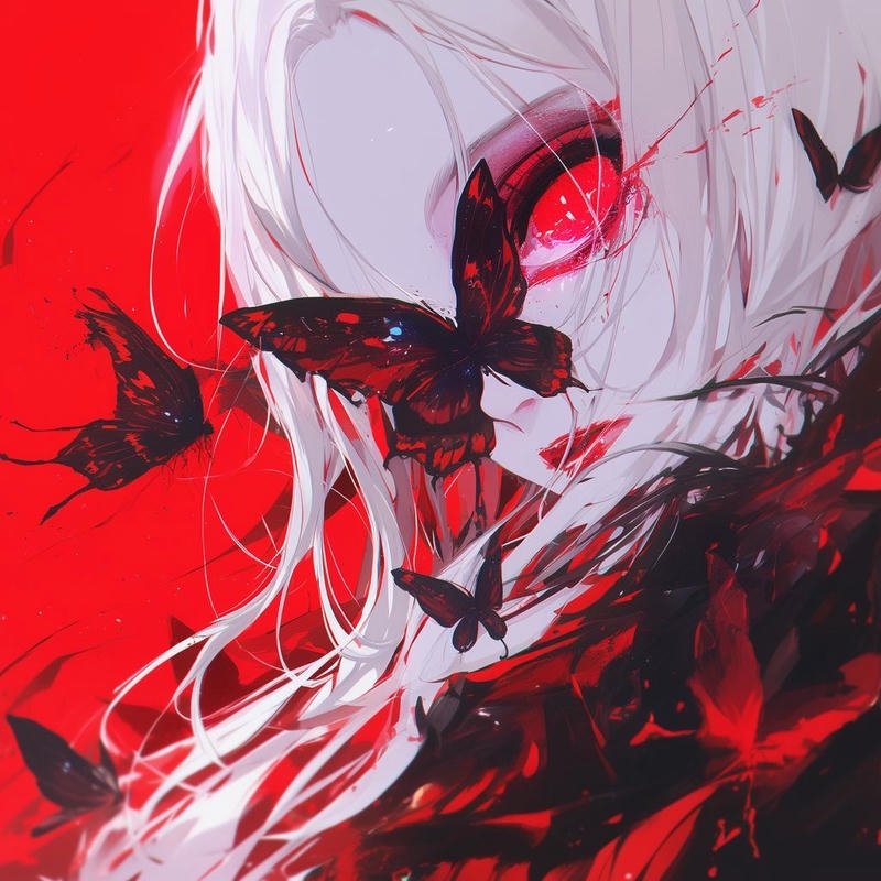 broken dark hero standing in shadows anime bloody pfp