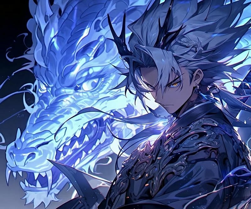 dark anime hero portrait epic lighting anime 4k pfp aesthetic