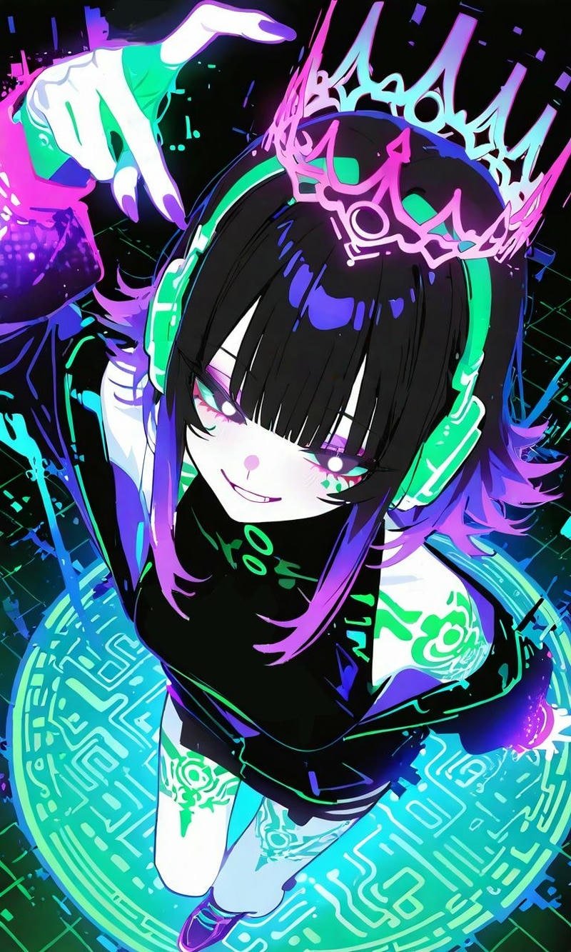 dark futuristic anime soldier portrait cyberpunk anime pfp aesthetic style