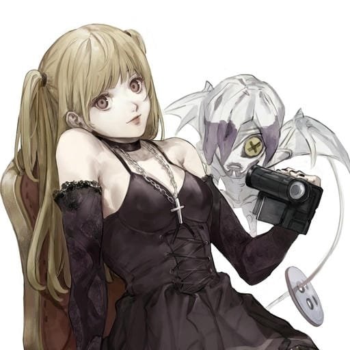 dramatic lighting effect death note pfp anime icon