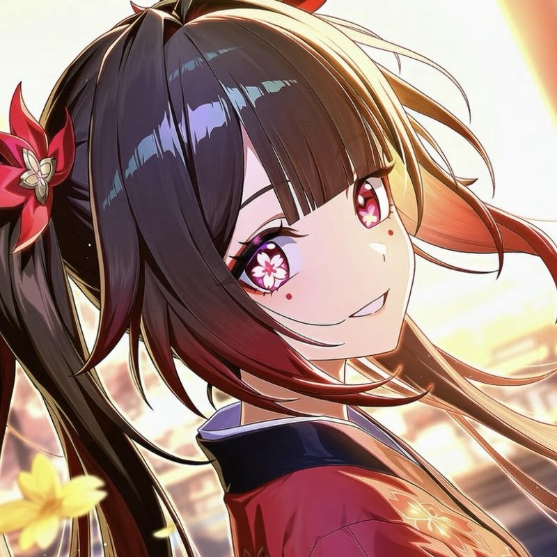 epic anime fighter portrait dramatic lighting anime 4k pfp aesthetic