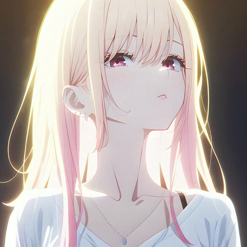 powerful anime hero portrait with glowing aura anime 4k pfp