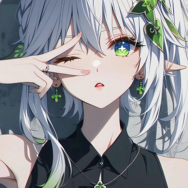 soft pastel anime girl portrait style anime 4k pfp aesthetic