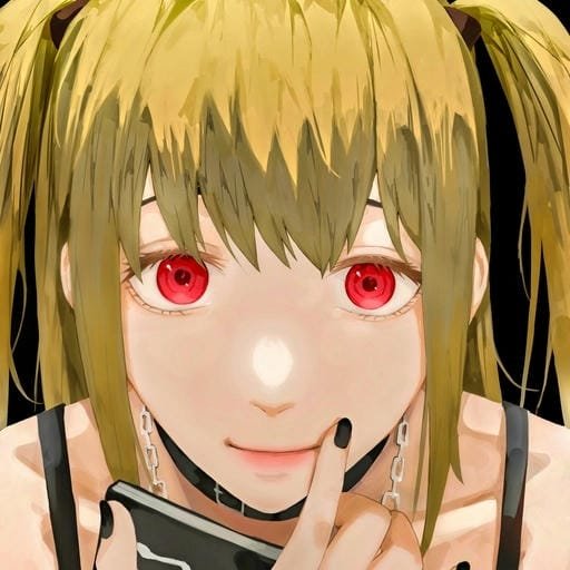 vintage retro anime death note pfp aesthetic